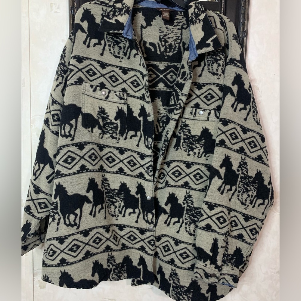 Men’s western button down